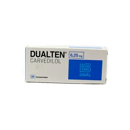 Dualten 6.25 mg Carvedilol