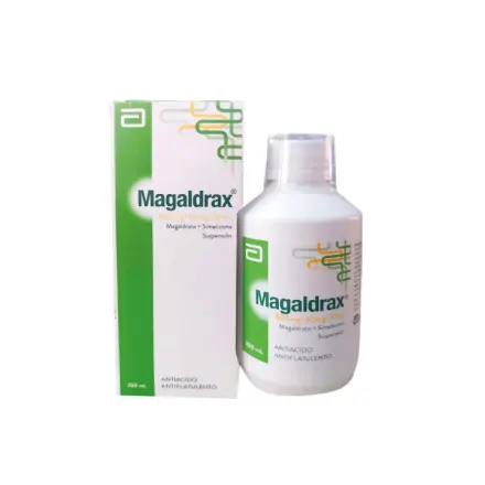 Magaldrax 800 mg - 60 mg / 10 ml Suspension X200 ml