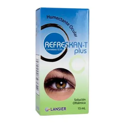Refreskan T Plus 0.5% (Sol.oft.) x 15 ml Carboximetilcelusosa