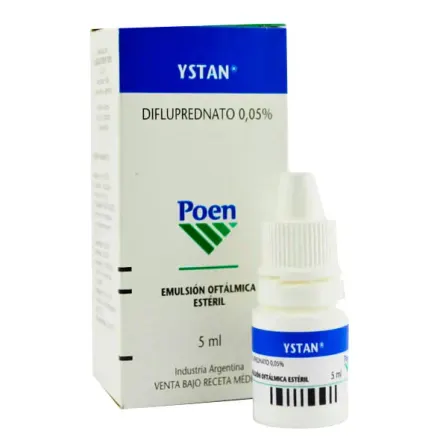 Ystan (Sol.oft.) x 5 ml Difluprednato