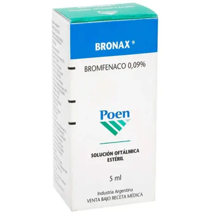 Bronax 0.09% (Sol.oft.) x 5 ml Bromfenaco