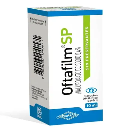 Oftafilm Sp (Sol.oft.) x 10 ml Hialuronato De Sodio