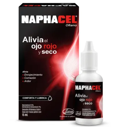 Naphacel Ofteno (Sol.oft.) x 15 ml "Nafacel"