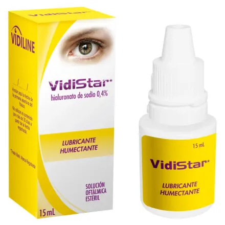Vidistar (Sol.oft) x 15 ml Hialuronato De Sodio