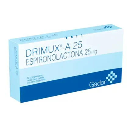 Drimux A 25 mg Espironolactona