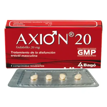 Axion 20 mg Tadalafilo