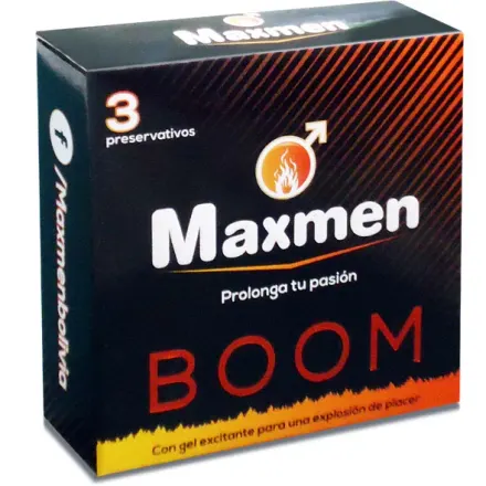 Maxmen Boom Condon x 1 Paq (3)