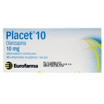 Placet 10 mg Olanzapina