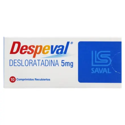 Despeval 5 mg Desloratadina