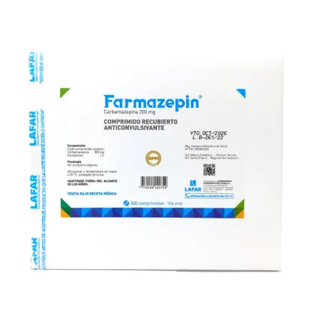 Farmazepin 200mg Carbamazepina