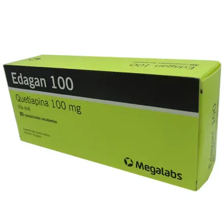 Edagan 100 mg Quetiapina