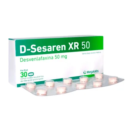 D Sesaren XR 50 mg Desvenlafaxina