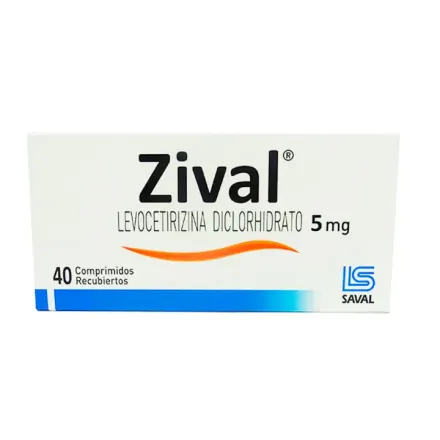 Zival 5mg Levocetirizina