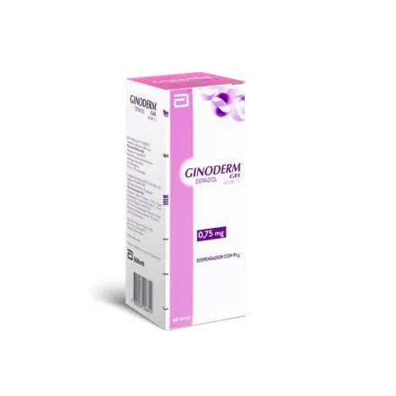 Ginoderm 0.06 % Gel x 60 Dosis Estradiol