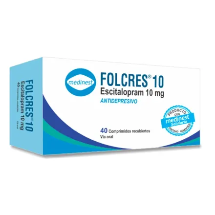 Folcres 20 mg Escitalopram