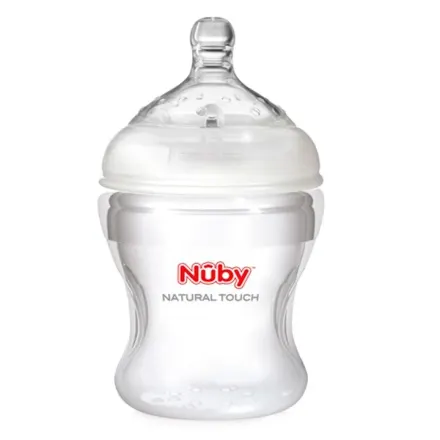 Nuby Biberon C/Agarrador 2 Stage 3m+ 7 Oz Lc1092 x 1 Pieza