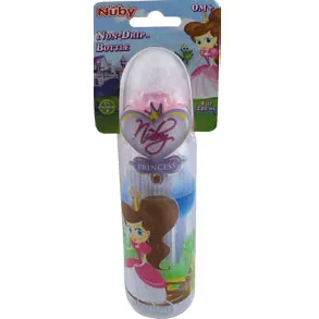 Nuby Biberon Princess 0m+ 8 Oz Lc41005 x 1pieza