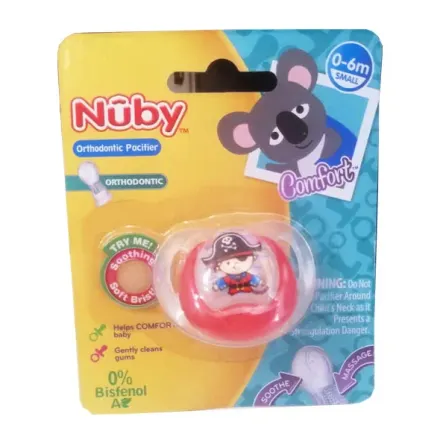 Nuby Pacificafor Ortodontico 0,6 M Small Lc5741s x 1 Pieza