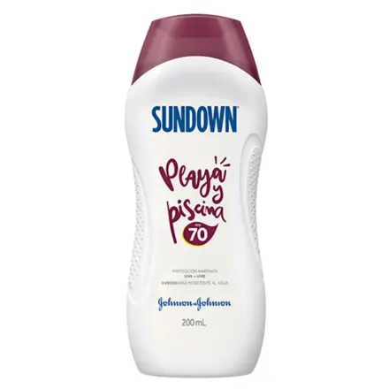 Sundown Protector Solar Playa Y Piscina Fps 70 x 200 ml