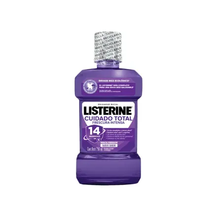 Listerine Cuidado Total Sin Alcohol x 250 ml