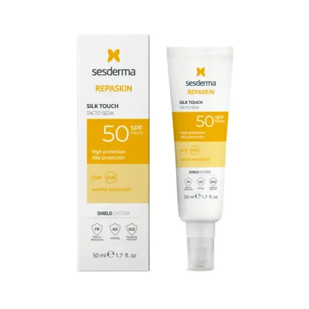 Sesderma Repaskin Protector Solar Tacto Seda Fps 50 x 50 ml