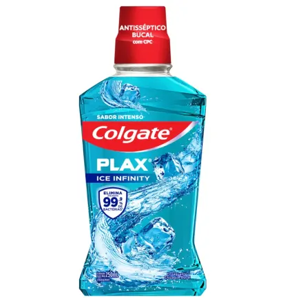 Colgate Enjuague Bucal Plax Ice Infinity x 250 ml