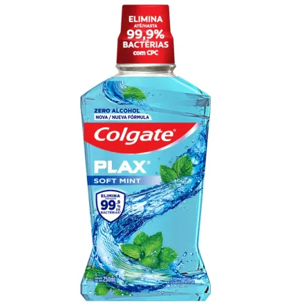 Colgate Enjuague Bucal Plax Soft Mint x 250 ml