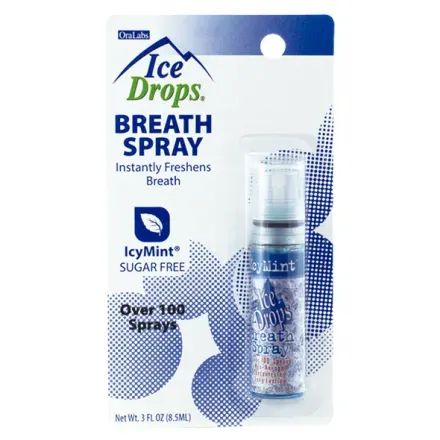 Ice Drops Spray Bucal Winter Mint x 8.5 ml