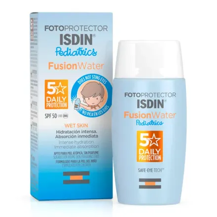 Isdin Pediatrics Fotoprotector Fusion Water Pfs 50 x 50 ml