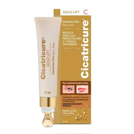 Cicatricure Gold Lift Contorno Duo Ojos Y Boca x 15 g