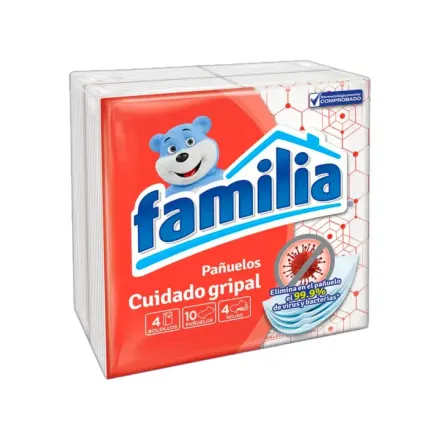 Familia Pañuelos De Bolsillo Cuidado Gripal x Poket (4)