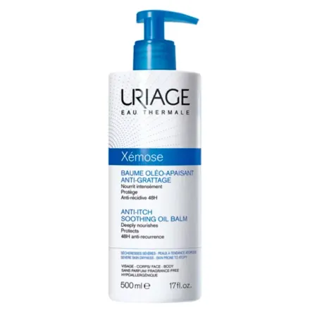 Uriage Xemose Baume Oleo Apaisant Anti Grattage x 500 ml Balsamo De Aceite Calmante Antipicazon