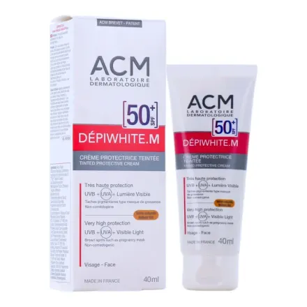 Acm Depiwhite M Protector Facial Con Color Fps 50 + x 40 ml