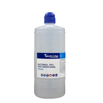 Alcohol 70 % Solucion Telchi x 1 L