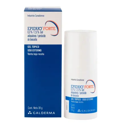 Epiduo Forte 0.3 % / 2.5% x 30 g Adapaleno / Peroxido De Benzoilo