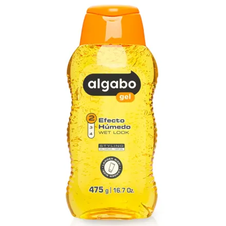 Algabo Gel Para Cabello Efecto Humedo x 475 g