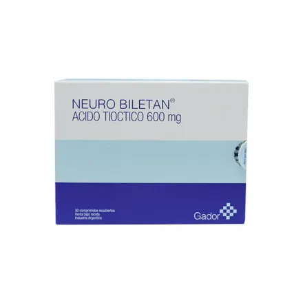 Neuro Biletan 600 mg Acido Tioctico