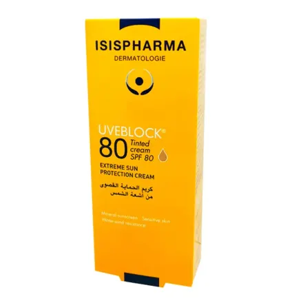 Isispharma Uveblock Fps 80 Invisible Cream x 40 ml