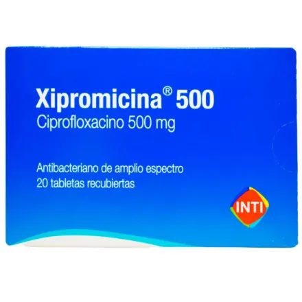 Xipromicina 500 mg Ciprofloxacina