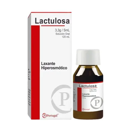 Lactulosa 3.3 g / 5 ml Suspension Portugal x 180 ml