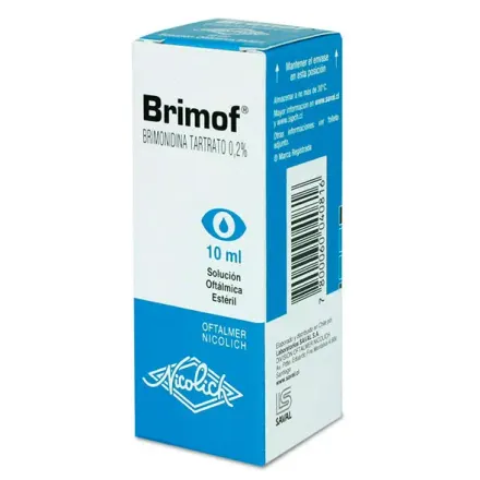 Brimof 0.2 % (Sol.oft.) x 10 ml Brimonidina