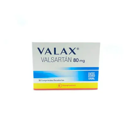 Valax 80 mg Valsartan