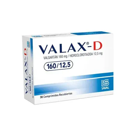 Valax D 160 / 12.5 Valsartan / Hidroclorotiazida