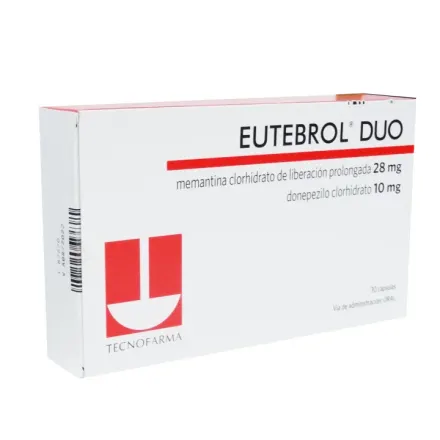 Eutebrol Duo 28 mg / 10 mg Memantina / Donepezilo