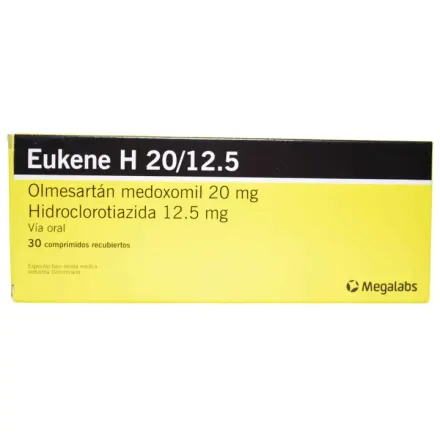 Eukene H 20 / 12.5 Olmesartan / Hidroclo