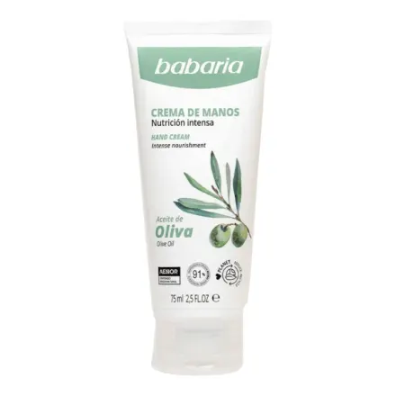 Babaria Crema De Manos Hidratante Aceite De Oliva x 75 ml