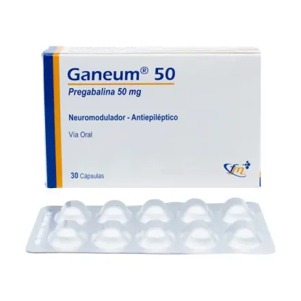 Ganeum 50 mg Pregabalina