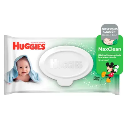 Huggies Toallitas Humedas Maxclean x Paq (100)