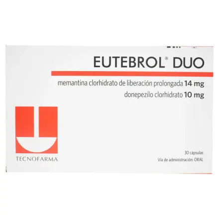 Eutebrol Duo 14 / 10 mg Memantina / Donepezilo