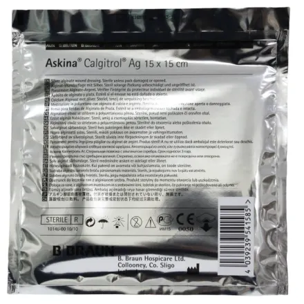 Askina Calgitrol Ag 15 x 15 Cm x 1 Pieza